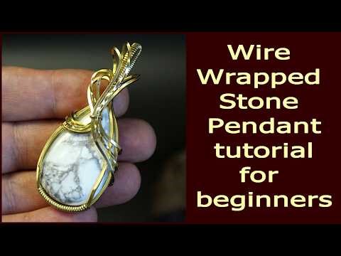 Free wire wrapped jewelry step by step tutorials for beginners.