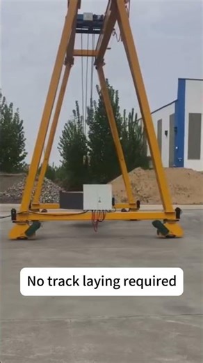 Flexible, precise, and reliable mobile gantry crane