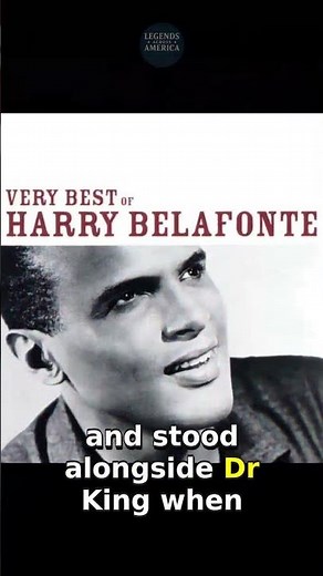 Harry Belafonte Remembered Today