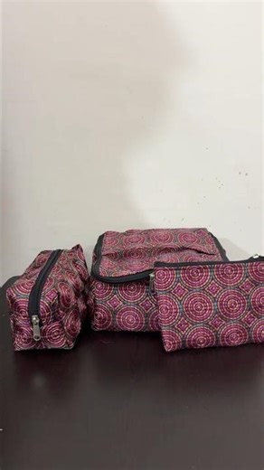 Make-up pouch set @deevinehandicrafts