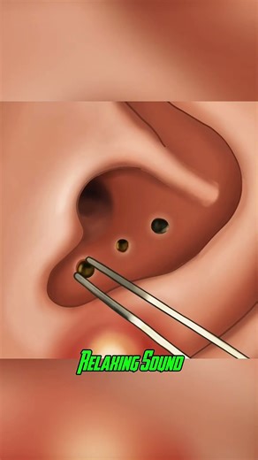 ASMR Ear Cleaning & Pimple Popping: Ultimate Relaxation #shorts