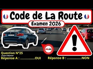 ✅ TEST GRATUIT DU CODE DE LA ROUTE 2026 🚗 #151