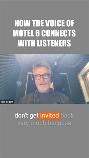 Tom Bodett is exactly what you think he is. The longtime voice of Motel 6 is a generic American. Just a guy who works with his hands, raises his family, and knows a how to spin a yarn or two. And that's why he is so relatable. Listen to him explain. #crazygoodturns #gratitude #generosity #hatchspacevt HatchSpace https://overcast.fm/ G9NPTdm8o/10:38 | Crazy Good Turns