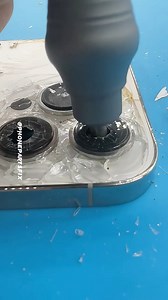 Immersive explosion of the rear camera lens of the mobile phone #reels #asmr #phonerepair #funny #mobierepair #phonepartsfix #foryou #foryourpage | Phonepartsfix