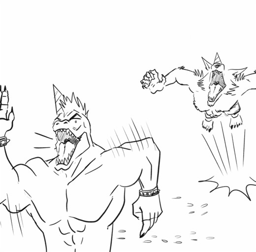 I guess Monty had too much to drink lol 🦊 🐊 #fnaf #anthro #fyp #funny #spongebob