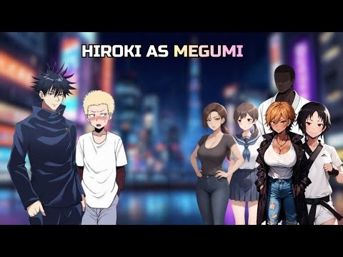 [NTR] Kokujin No Tenkousei react to HIROKI as MEGUMI | PUT VIDEO ON 2X | JuJutsu Kaisen |Gacha React