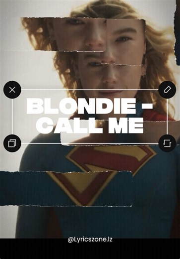 Song: Call me - Blondie #lyricsvideo #tradução #lyrics #blondie #supergirl