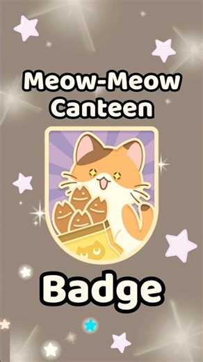 ⭐Heartopia | How to Get the Meow-Meow Canteen Badge! 🐱
