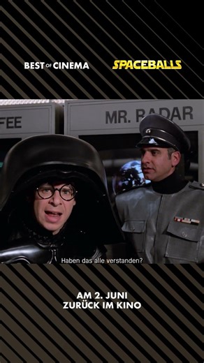Experience Mel Brooks' SPACEBALLS in 4K on the big screen on June 2nd. #bestofcinema