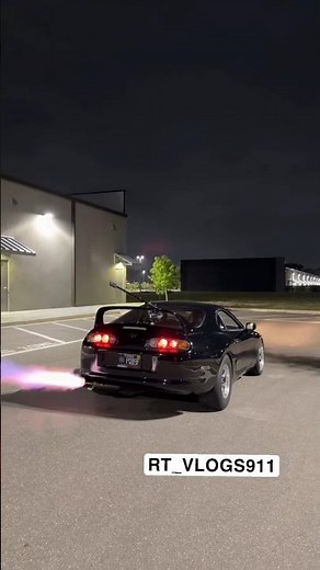 The proper way to warm up the Supra Mk4 🔥🔥✈️😈 #suprafit #supramk4 #2jzgte #2jzpower #ak47knife #fast