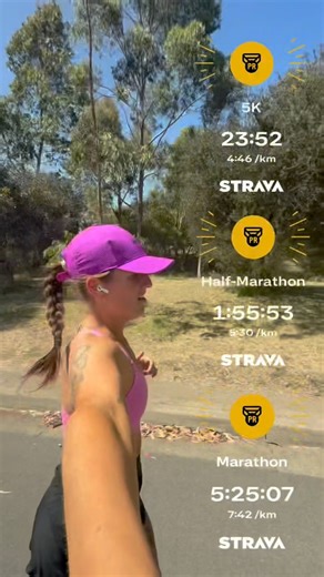 APRIL RUGGIERO 🚀 on Instagram: "From my first run to PBs I once thought were impossible. Progress doesn’t happen overnight.. but it does happen ✨ #running #runner #runningmotivation #runningjourney #runninginspiration"