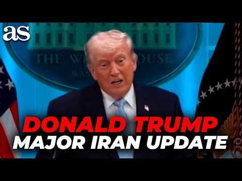 TRUMP DELIVERS MAJOR IRAN UPDATE: Rescue mission, threatens to Iran... | FULL SPEECH