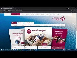 Commercial Bank of Qatar: How to Log In | Sign In To CBQ Online Banking | cbq.qa login