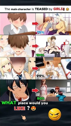 What place would you like? #anime #memes #animeshorts #shorts
