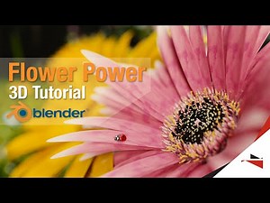 Blender Tutorial - Detailed Flower