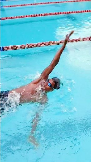Backstroke Turn Technique | Fast & Fast Wall Turn #Shorts
