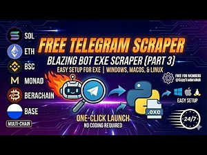 Auto Buy Telegram Calls: Blazing Bot Scraper EXE Setup (Windows/Mac)