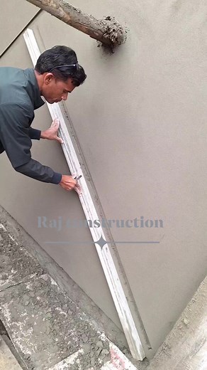 79K views · 1.2K reactions | Wall design plaster | Raj Construction | Facebook
