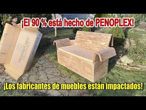 Haz un sillón de jardín tú mismo: fácil, bonito y súper barato