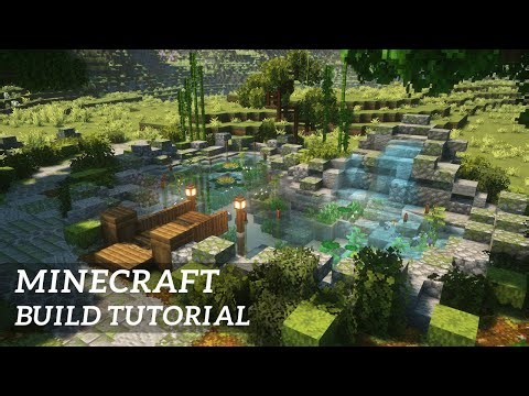 【Minecraft】How to Build a Fish Pond | Build Tutorial