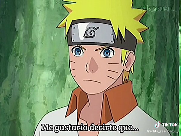 Confesión de amor entre Naruto y Sasuke