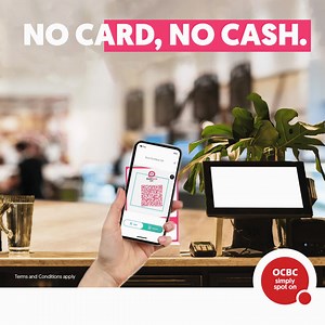 Banking just got easier! All you need to do is scan the QR code and your transfer or payment is done with DuitNow QR. You won’t need to key in a PIN or carry cash when you shop. Find out more at www.ocbc.com.my/duitnow | OCBC