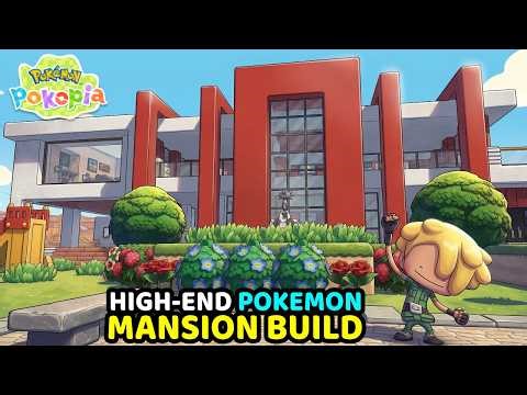 High End Pokemon Mansion and Laboratory Build Pokopia Habitats Comfort and More Showcase