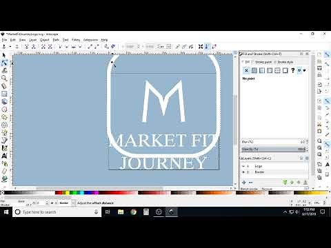 Add A Border To Your Inkscape Objects Using Dynamic Offset --- Tutorial --- How-To