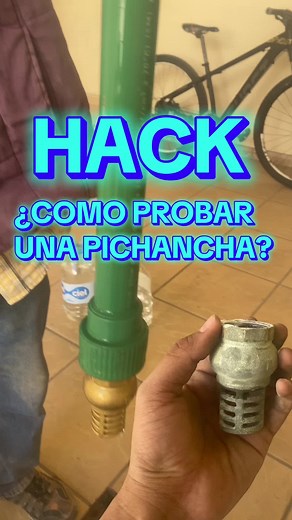 Como probar una pinchancha? Este método nos dice si nuestra pichancha está funcionando correctamente o no #pichancha #piedesisterna #funciona #funcionamiento #hack #tip #plomeria #plomero #sisterna