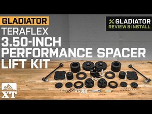 Jeep Gladiator JT Teraflex 3.50-Inch Performance Spacer Lift Kit Review & Install