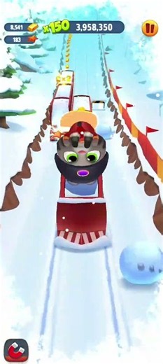 Talking Tom Gold Run Gameplay : Fortune Tom -11 #talkingtom #shorts