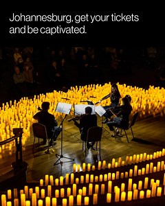 Johannesburg, the routine, the hustle and bustle... Disconnect and embrace the music with Candlelight! | Candlelight Concerts by Fever