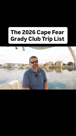 The Cape Fear Grady Club is kicking off 2026 strong! With 9 trips planned, we are excited to lead the club to new places and help owners see what their boats are capable of. See our trip list below or sign up at atlanticmarine.com/gradyclub Grady-White Boats Factory Tour 2026 - Waitlist Friday, March 13, 2026 Downtown Overnight - Waitlist Friday, April 10 – Sunday, April 12, 2026 Bald Head by Boat Saturday, May 16, 2026 Barefoot Landing Saturday, June 13, 2026 Rich Inlet Island Party - Waitlist 