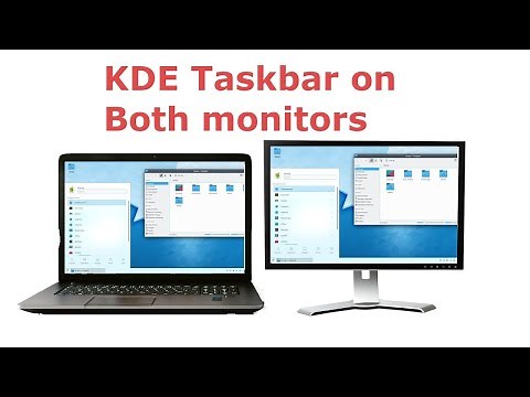 KDE Plasma - show taskbar on both monitors