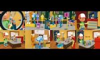 Mix of 8 videos from youtube : Handy Manny School for Tools Episodes at the same time