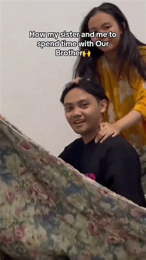 Hmmm menunjukan rasa kasih sayangnya seperti ini #garagarakakang #kakangbinyo