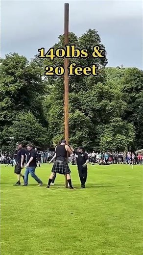 Why Are They Throwing A Tree? 🤯