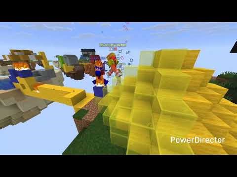 Playing BEDWARS on HYPIXEL in MINECRAFT!!!