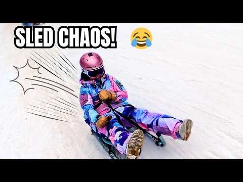 Sledding in Oslo’s Famous Korketrekkeren Oslo | Family Fun, Crashes & Winter Adventure
