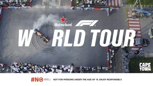Heineken® World Tour turns Cape Town into an F1® playground