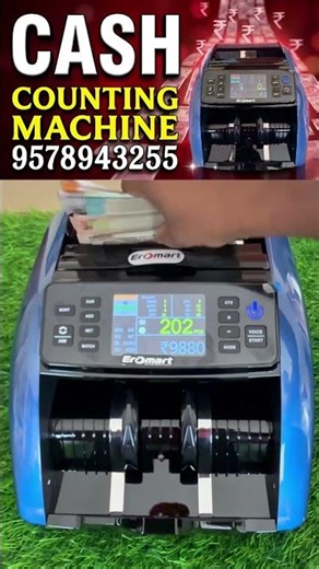 Cash Counting Machine at Wholesale Prices in Trichy ✨ #cash #wholesale #price #shorts