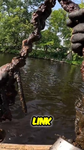 Check out this strange discovery in a chain link fence. What do you think someone was doing with these staples and chains? It's a puzzle! Have you ever seen anything like this? #chainlink #mystery #fence #staples #odd #puzzle #find #magnetfishing | The Fisher
