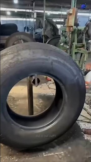 Tyre Regrooving process 😱