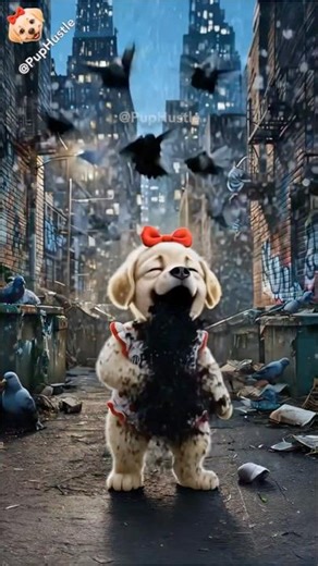 🌃🤤🦗 GROSS! HOMELESS and HUNGRY Doggie Throws Up GIANTS After Doing This! #AnimatedStory 🐾 @PupHustle