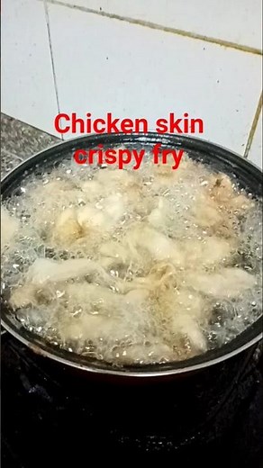 how to cook chicken skin crispy fry