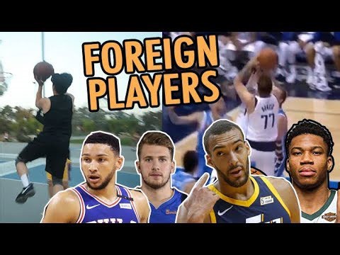 NBA signature moves by foreign basketball stars