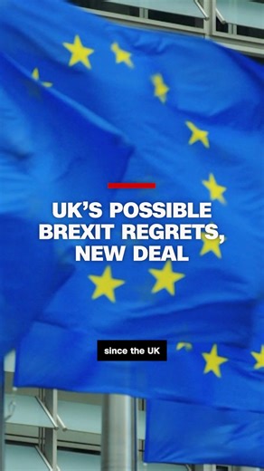 75K views · 306 reactions | The United Kingdom and the European Union have agreed to a landmark deal aimed at "resetting" their post-Brexit relationship, but not everyone's thrilled. Is the deal a sign of Brexit regrets? CNN's Max Foster breaks it down. Read more: https://cnn.it/44NmmwU | CNN | Facebook