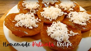 Kutsinta (Brown Rice Cake) Recipe | Panlasang Pinoy Recipes™