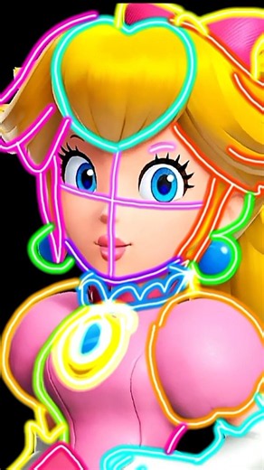 How To Draw ✨🩷 Princess Peach || the super mario galaxy #mario #shortsfeed #peach #princess #drawing