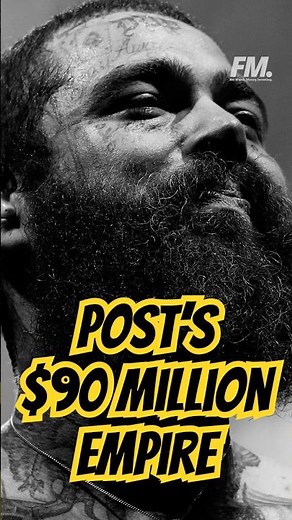 Post Malone’s $90M Net Worth in 2025: Inside His Music Empire! #postmalone #shorts